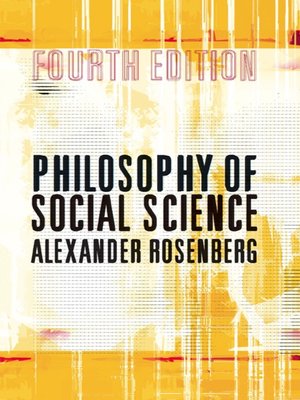 cover image of Philosophy of Social Science